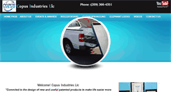 Desktop Screenshot of copusindustries.com